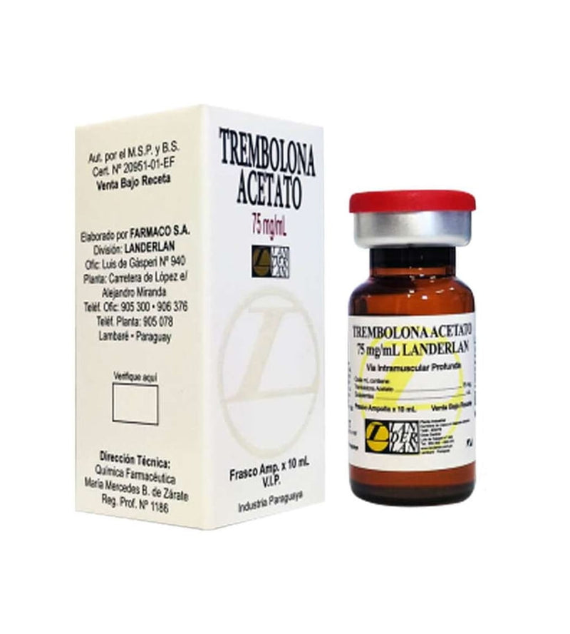 Acetato De Trembolona 75mg